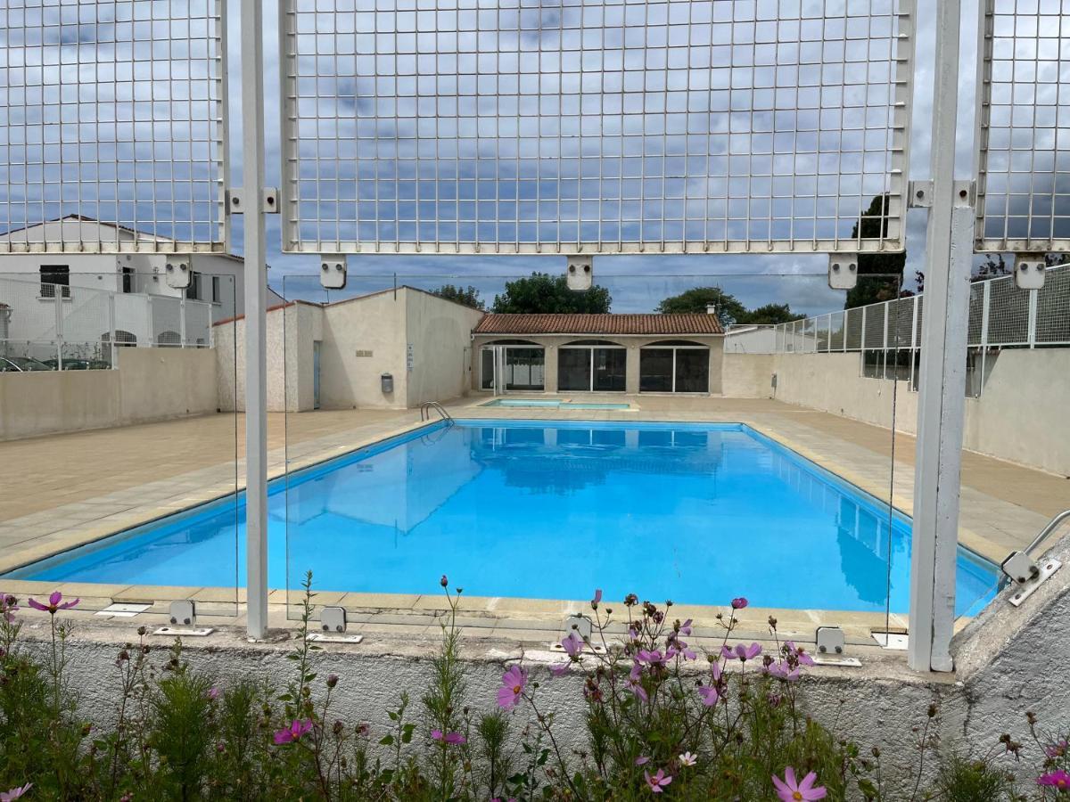 Agreable Maison, Plage A 400M, Jardin, Piscine Et Tennis Saint-Palais-sur-Mer Exterior foto